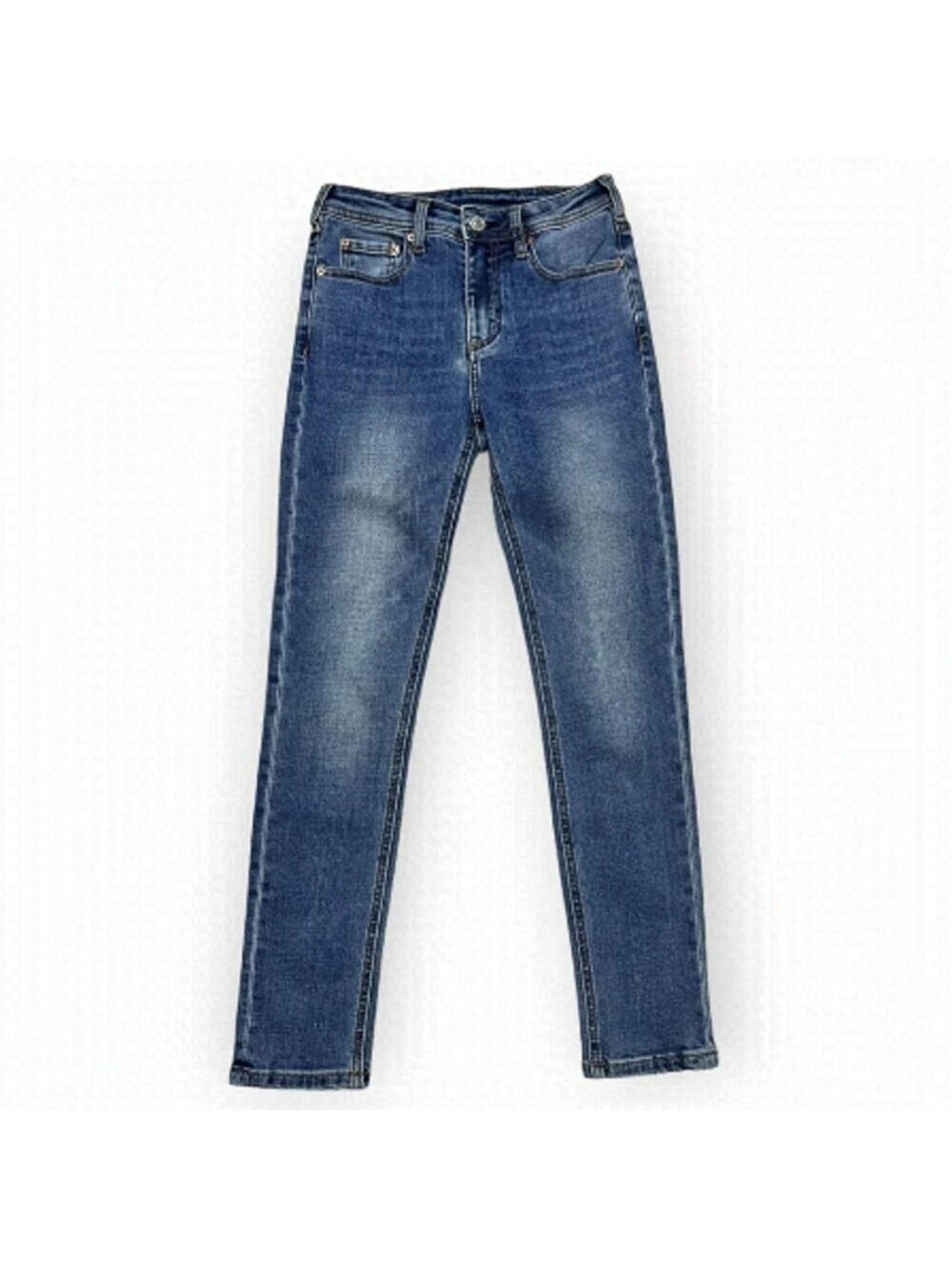 Acne Studios Bla Konst Mid-Rise Skinny Leg Luxury Designer Denim Jeans 24” (XS)